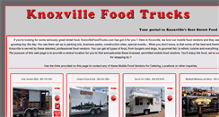 Desktop Screenshot of knoxvillefoodtrucks.com